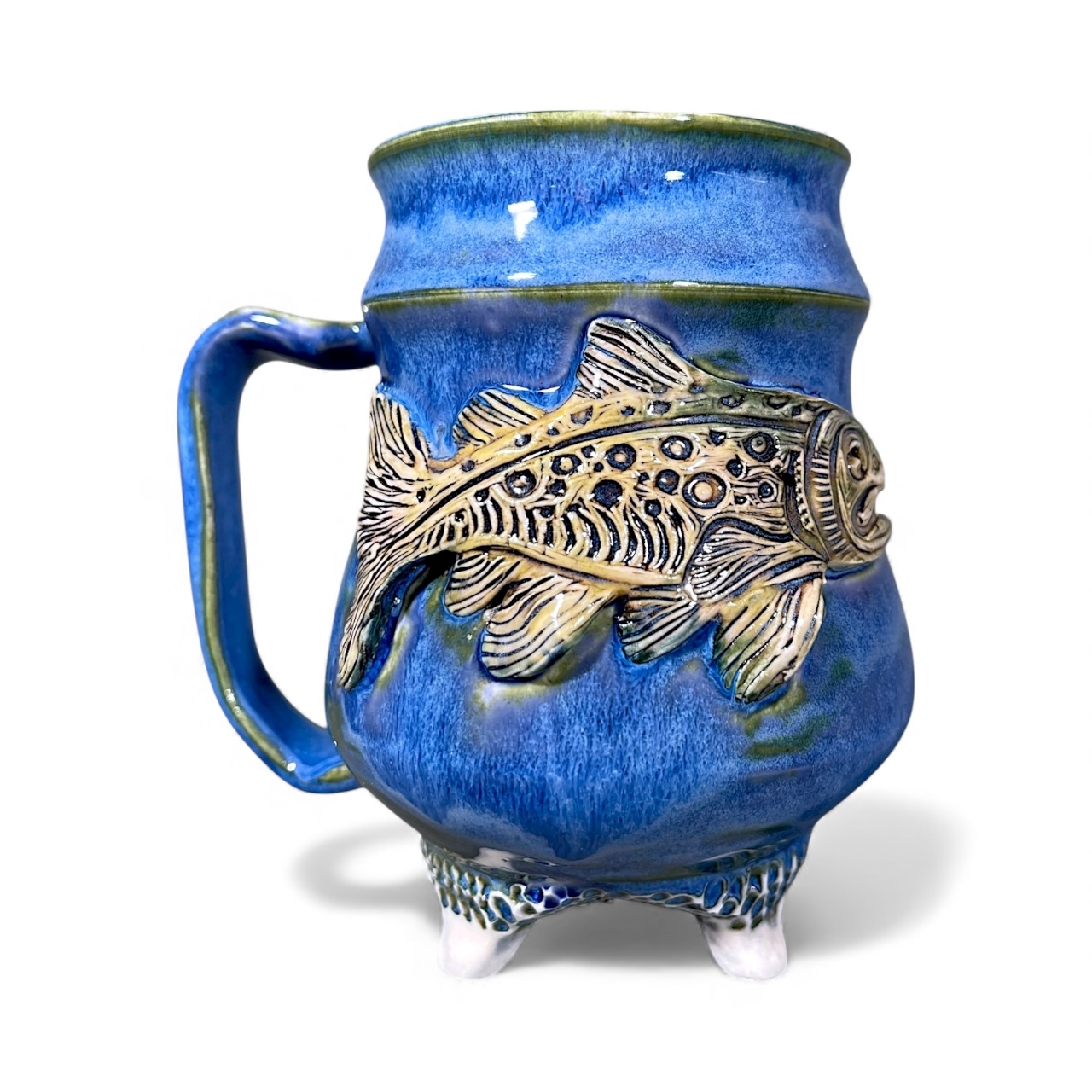 Sapphire Footed Trout Mug - Image 3