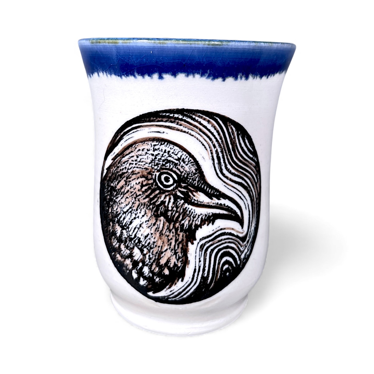 Crow Cup White & Blue - Image 2