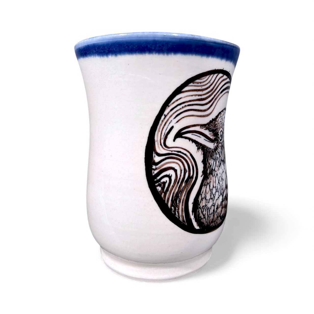 Crow Cup White & Blue - Image 6
