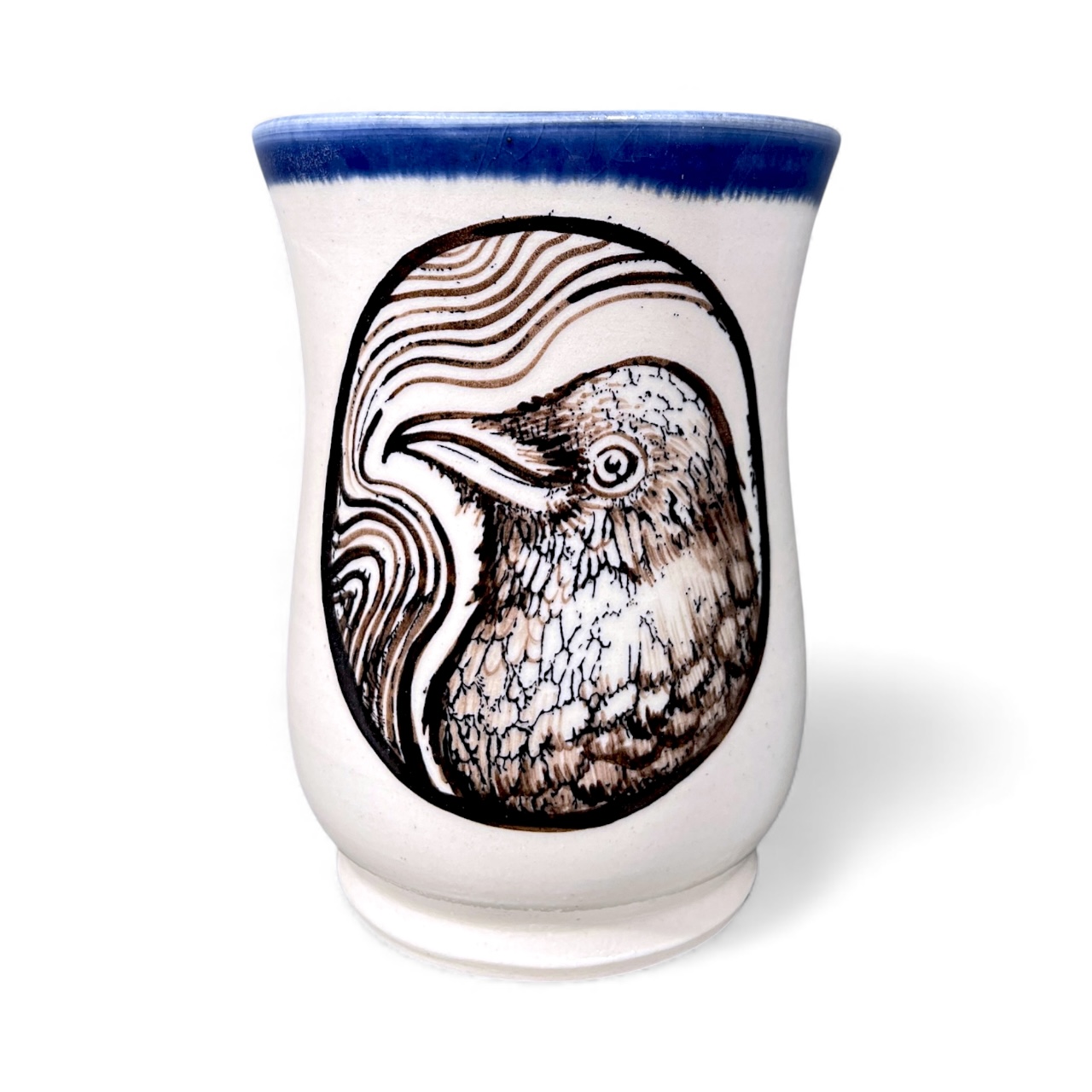 Crow Cup White & Blue - Image 5