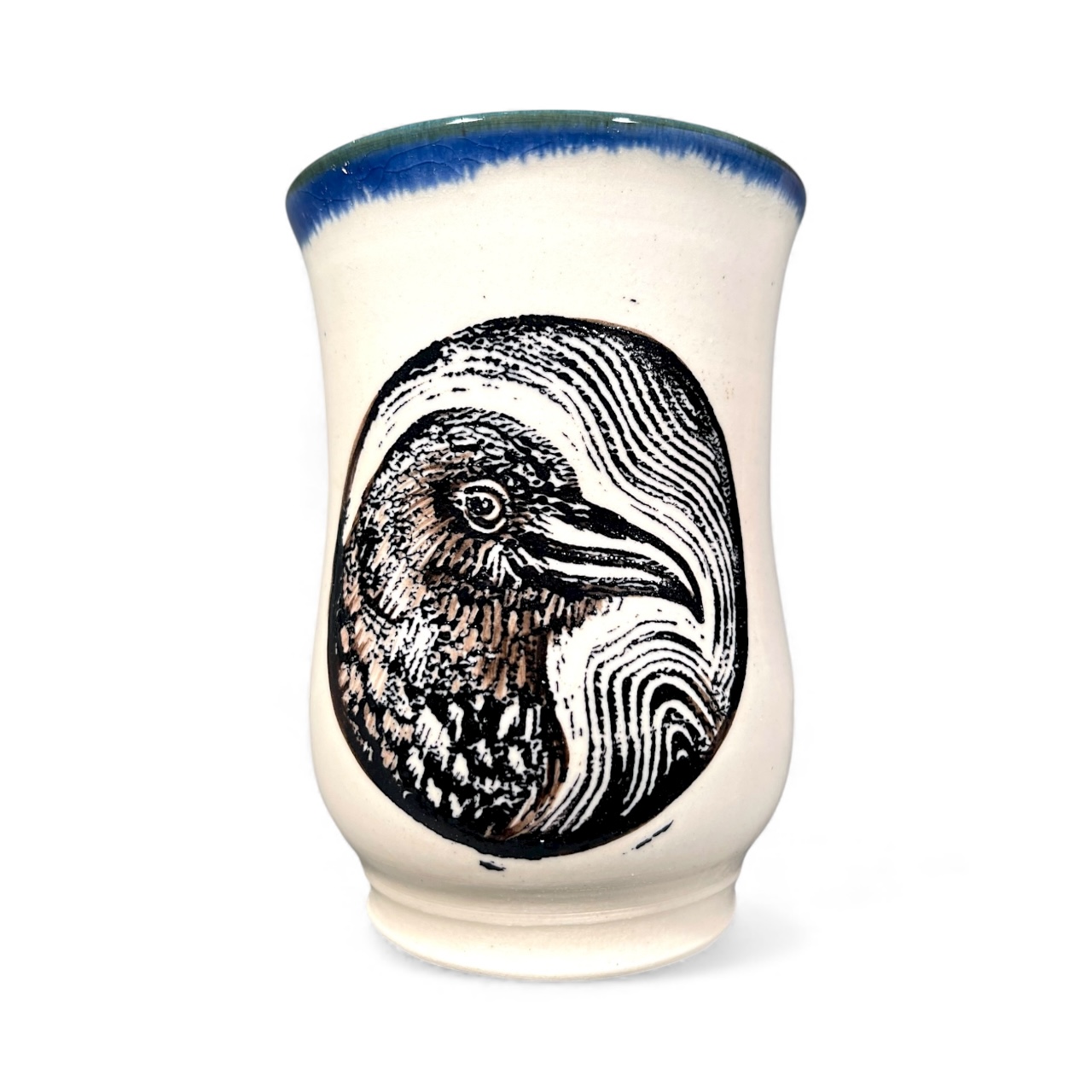 Crow Cup White & Blue - Image 8