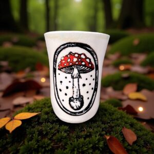 Amanita Cup White