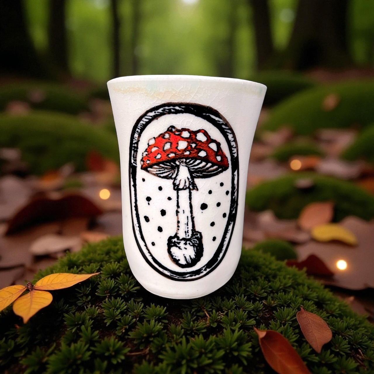 Amanita Cup White