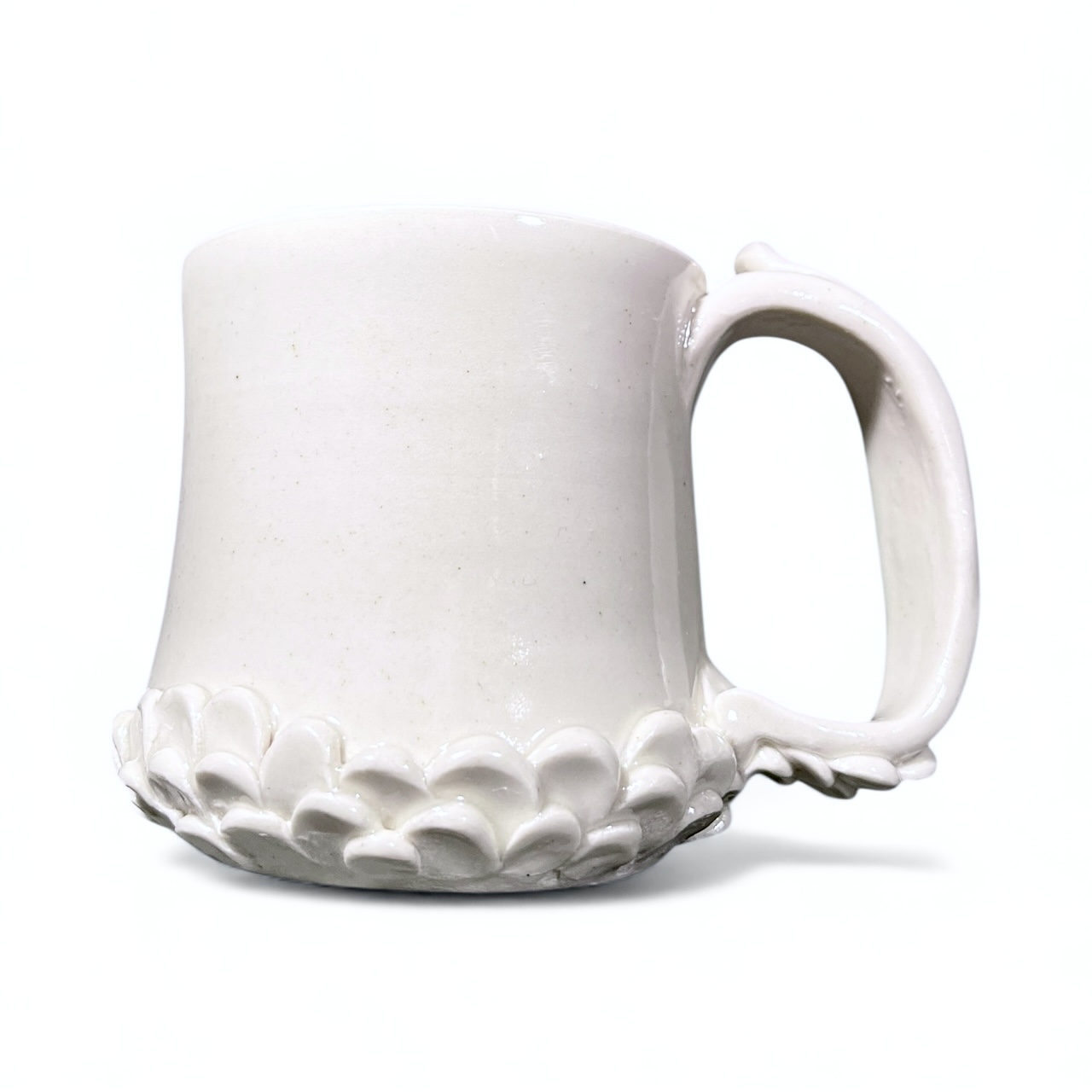 White Feathery Crow Mug - Image 4