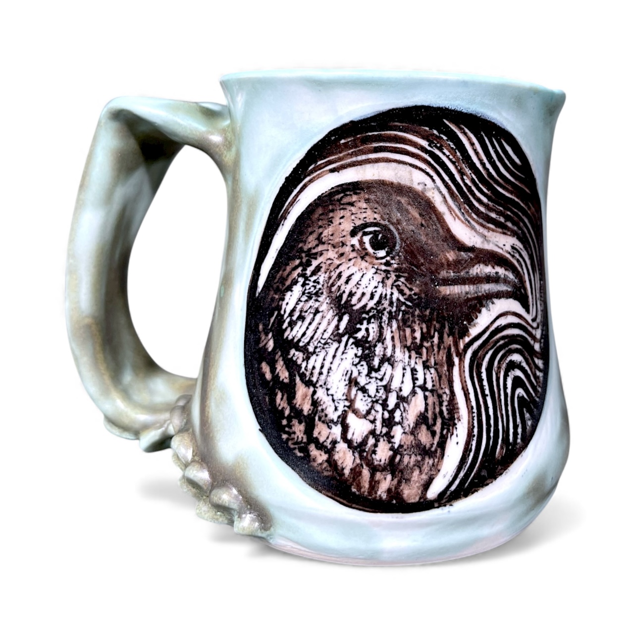 Art Deco Feathery Crow Mug - Image 2