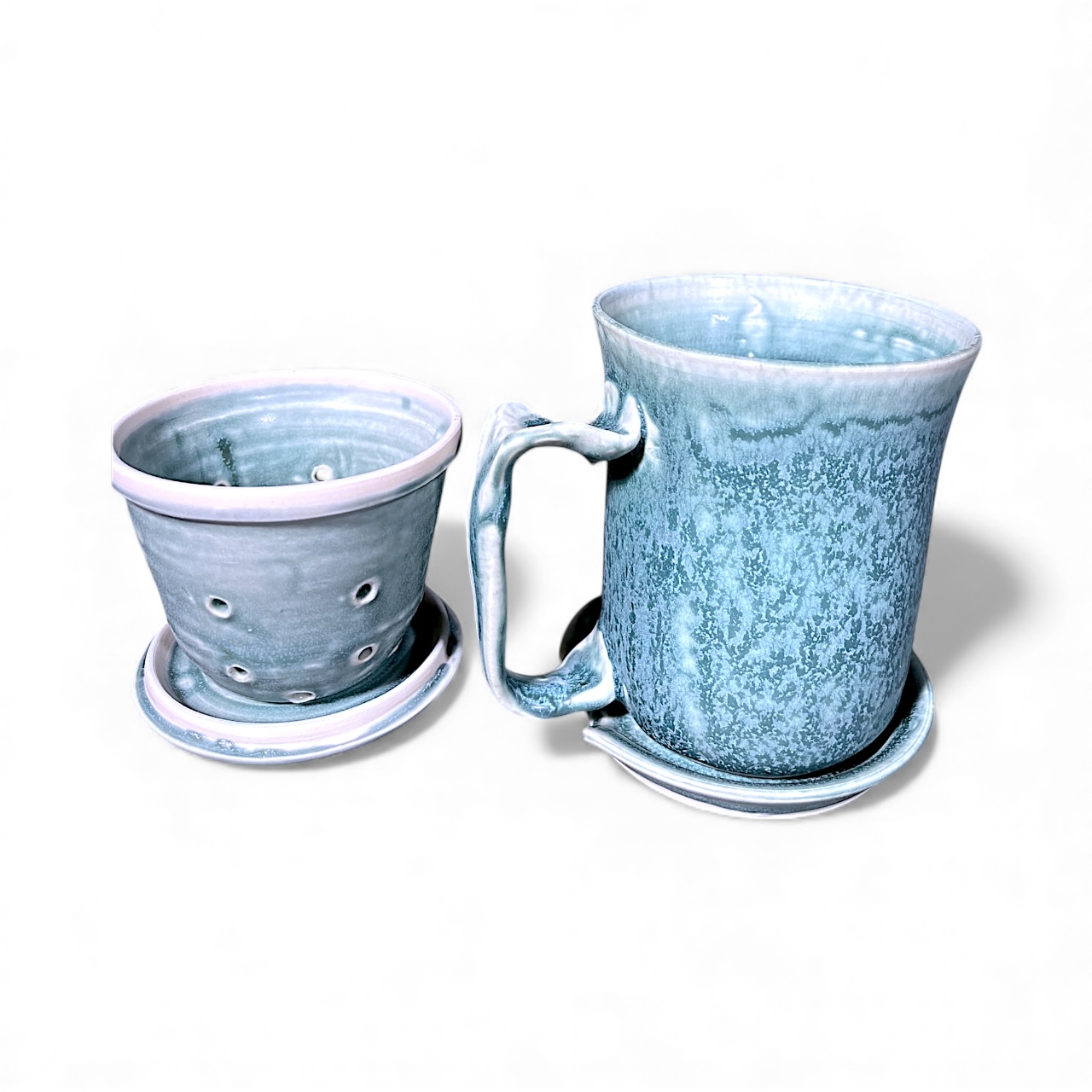 Porcelain Cicada Strainer Set - Image 8