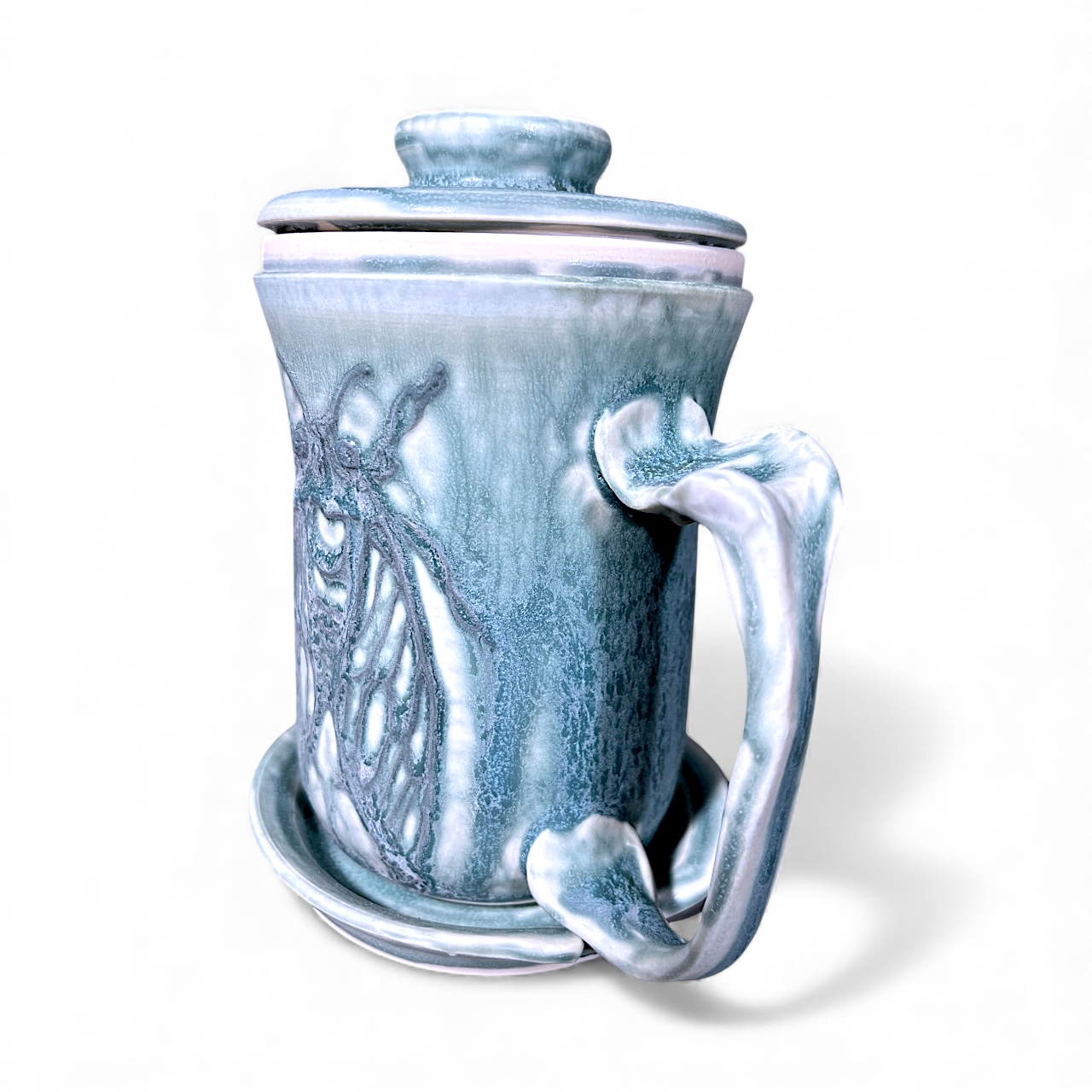 Porcelain Cicada Strainer Set - Image 4