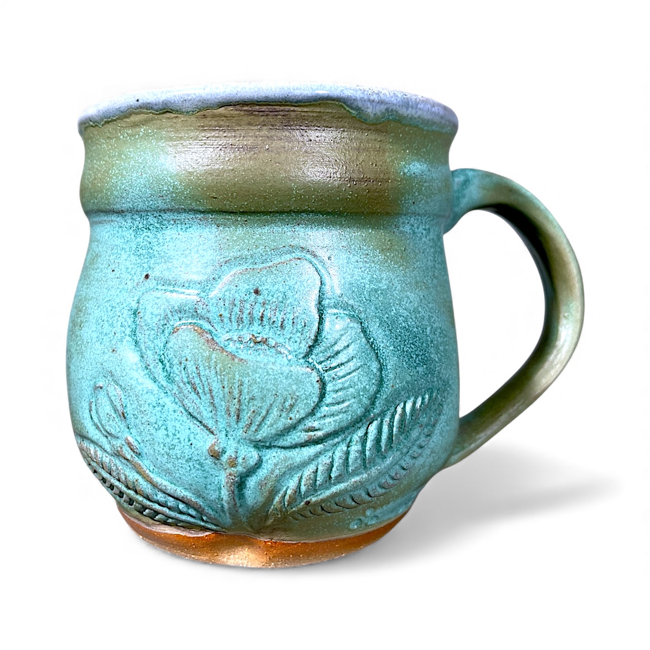 Folk Art Flower Mug - Image 2