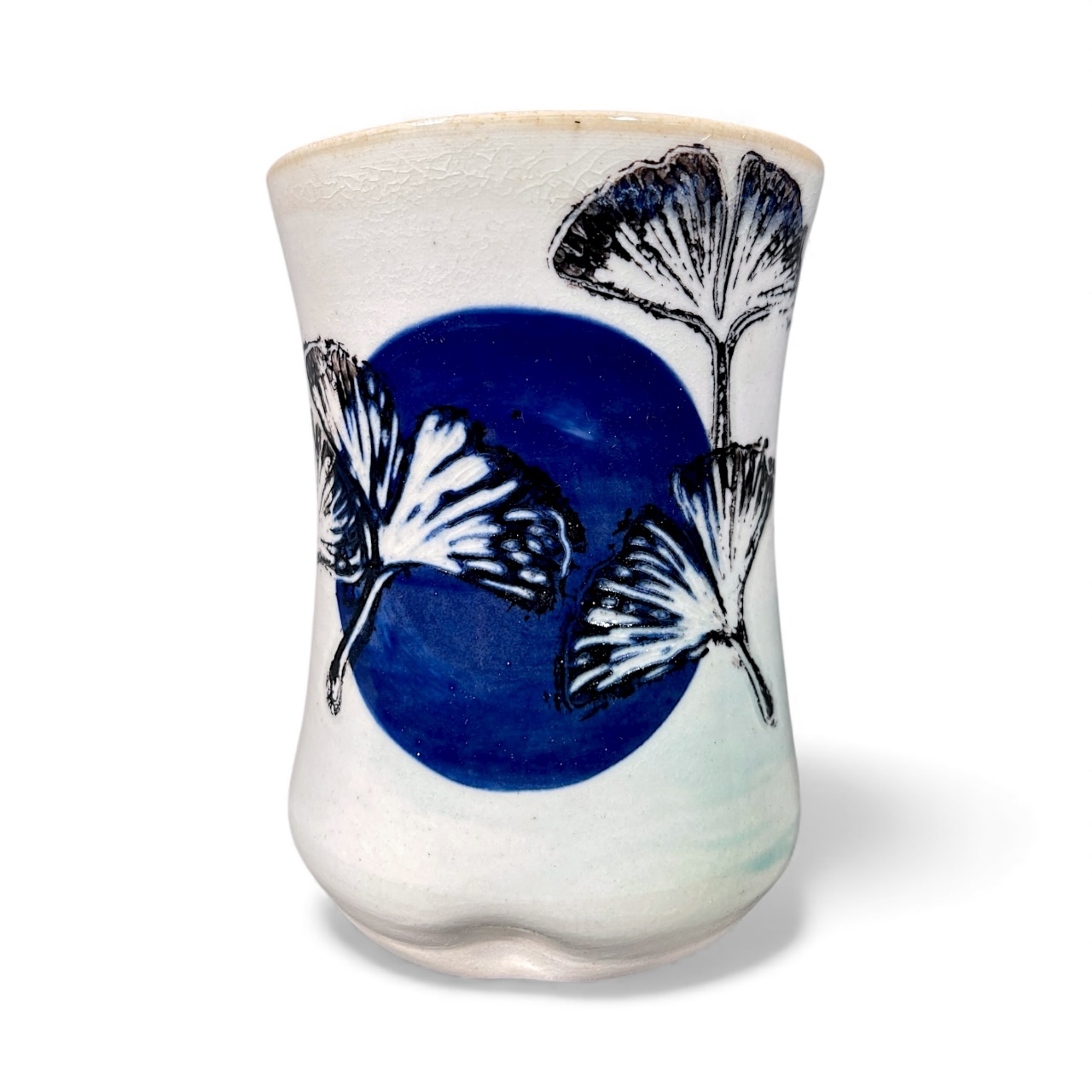 Ancient Blue Ginko Cup - Image 2