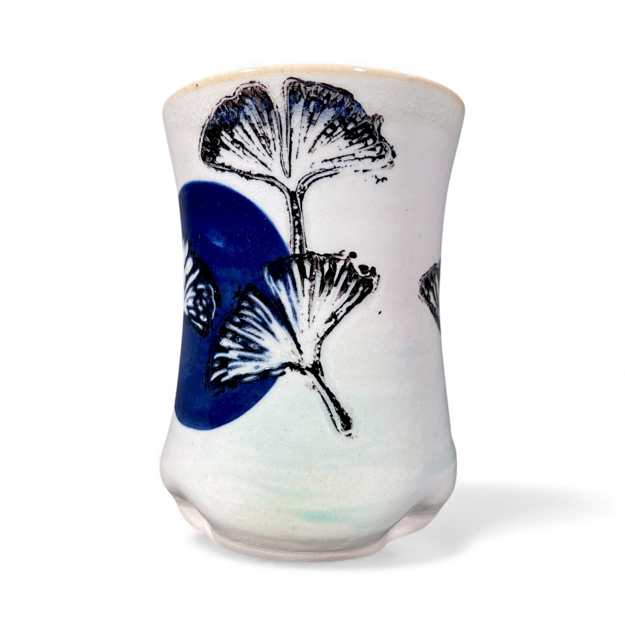 Ancient Blue Ginko Cup - Image 3