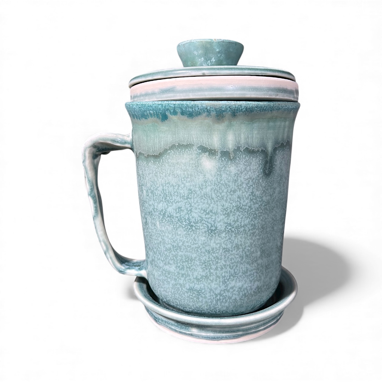 Porcelain Luna Moth Strainer Set - Image 6