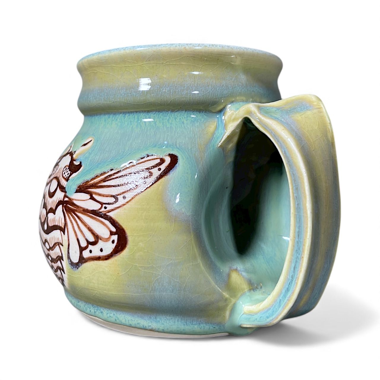 Fairy Blue Cicada Mug - Image 3