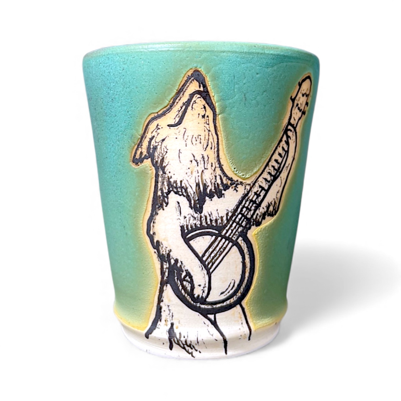 Foxy Banjo Cup Matte Green - Image 2