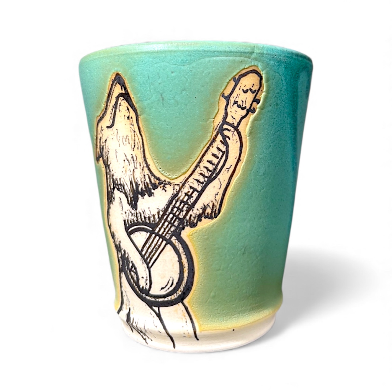 Foxy Banjo Cup Matte Green - Image 3