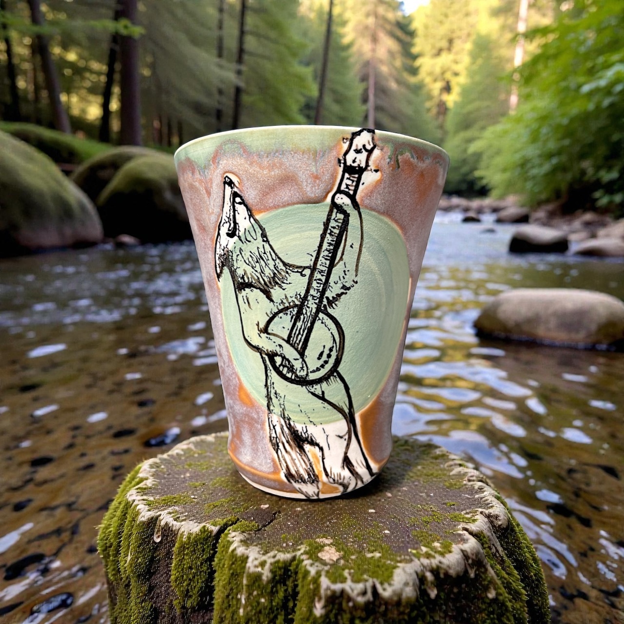 Foxy Banjo Fairy Dust Green